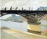 Pont Canvas Paintings - Les Pont des Arts
